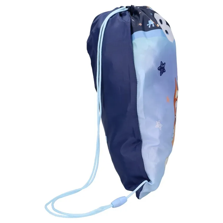 Bluey, Smoochy Kiss, rucsac cu snur, albastru