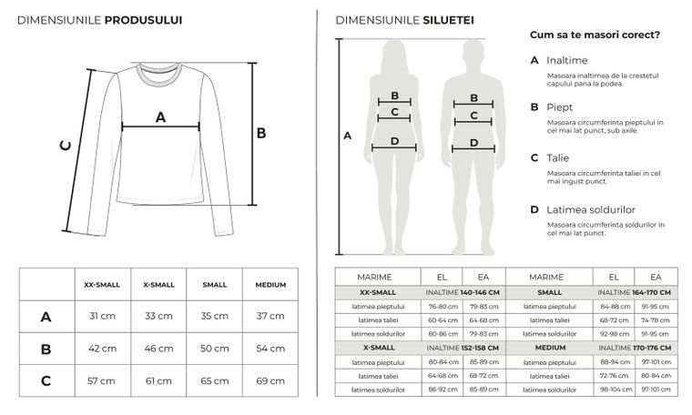 Bluza reiata cu adaos de modal NOWEAR