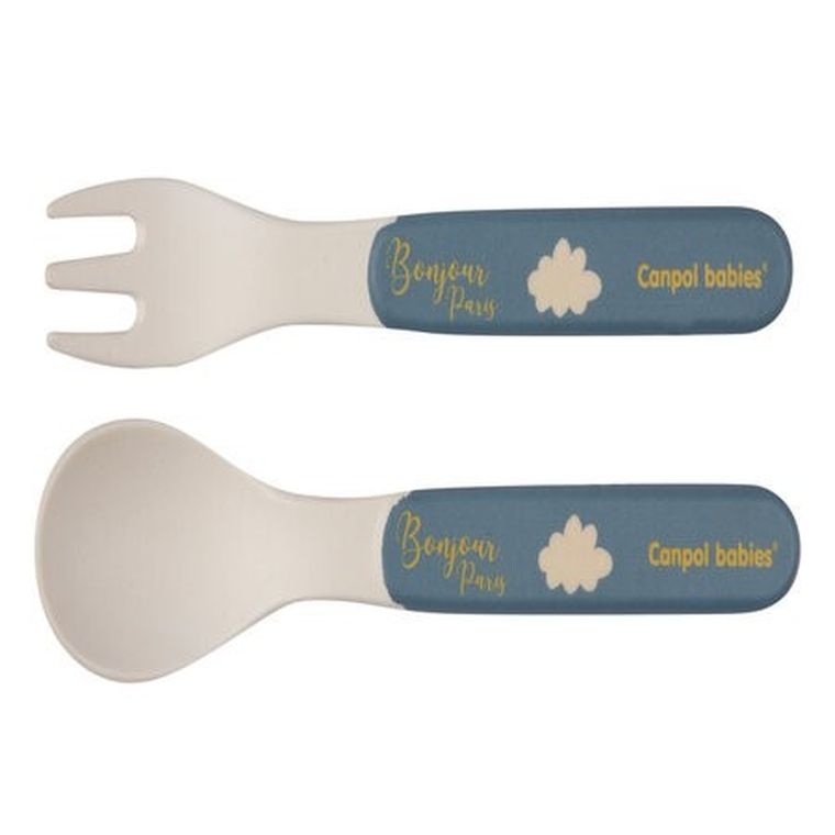 Canpol babies, Bonjour Paris, set de vase cu cana, bleumarin