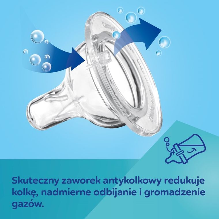 Canpol babies, Goose, EasyStart, biberon cu tetina anticolici, 120 ml