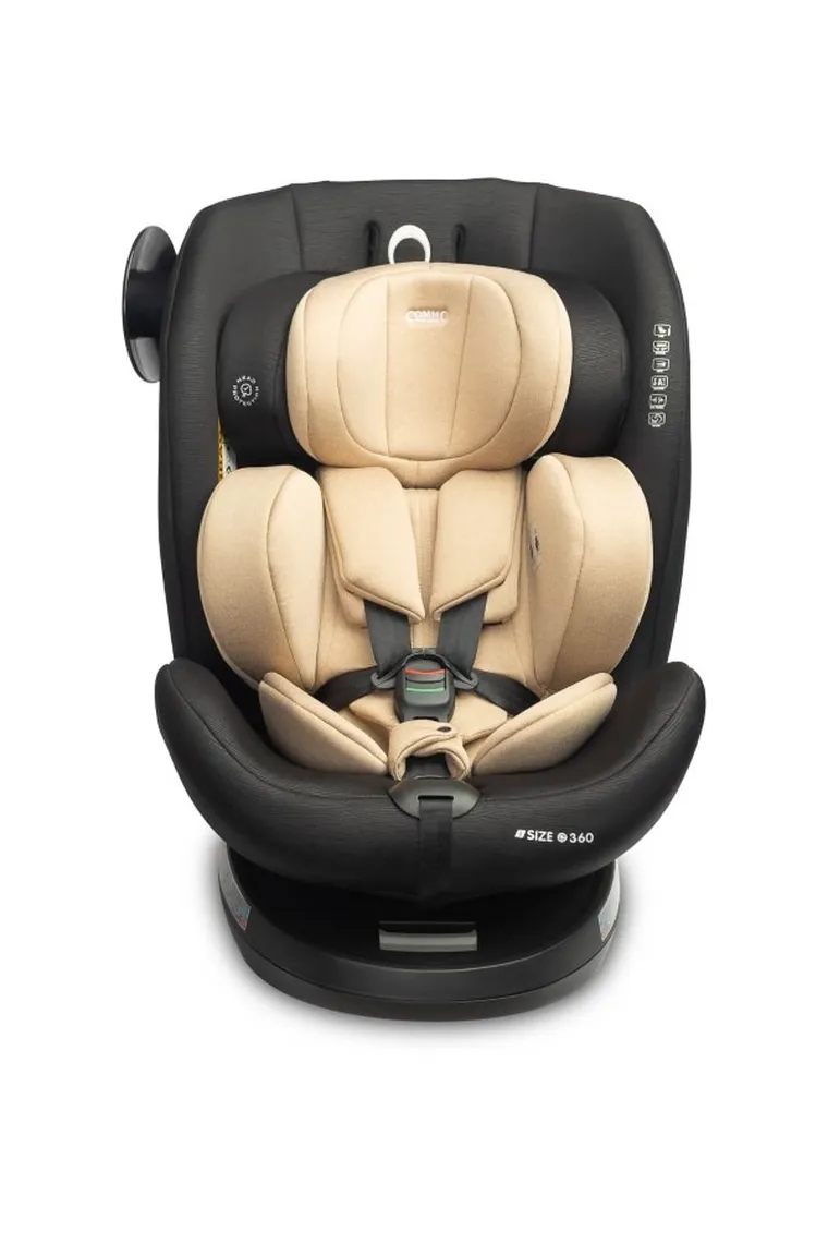 Caretero, Commo i-Size, scaun auto, 40-150 cm, Beige