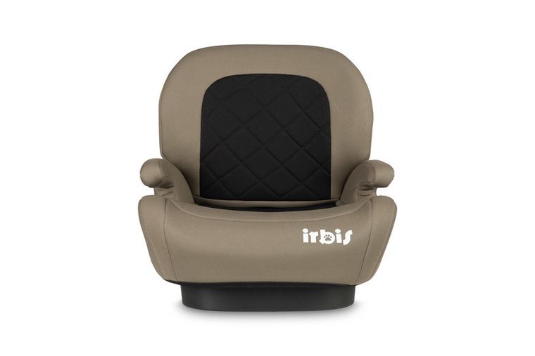 Caretero, Irbis, scaun auto, inaltator, i-Size, bej, 125-150 cm