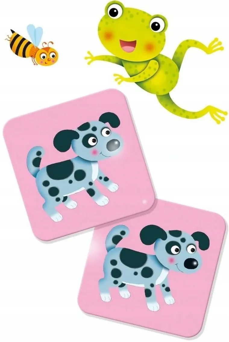 Carotina Baby, Animale, Memo, joc logic