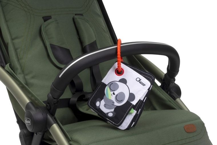 Chicco, Baby Sense & Focus, carduri senzoriale contrastante, alb-negru