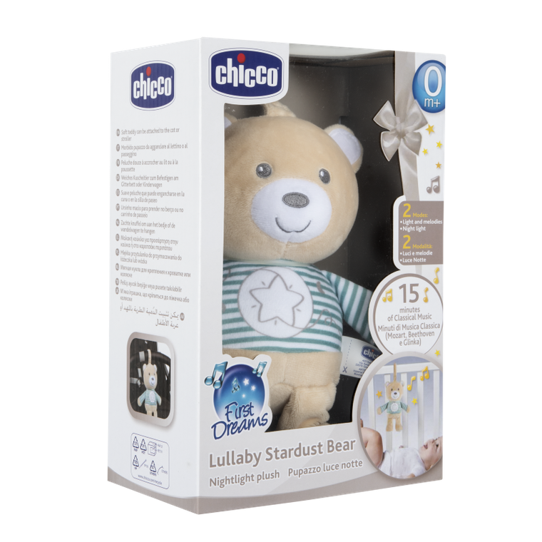 Chicco, First Dreams, lampa muzicala, ursulet