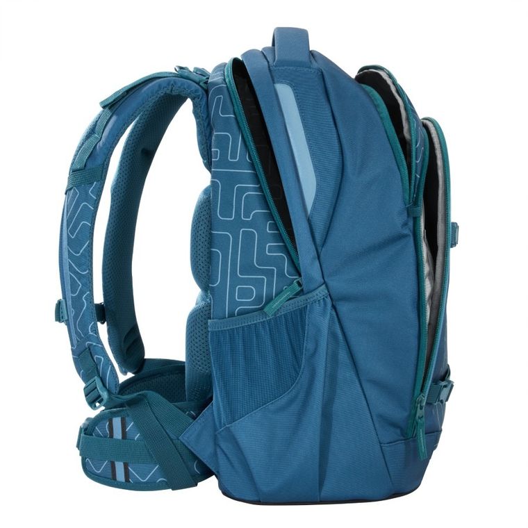 Coocazoo, Every, rucsac pentru scoala, cu 1 compartiment, Blue Maze