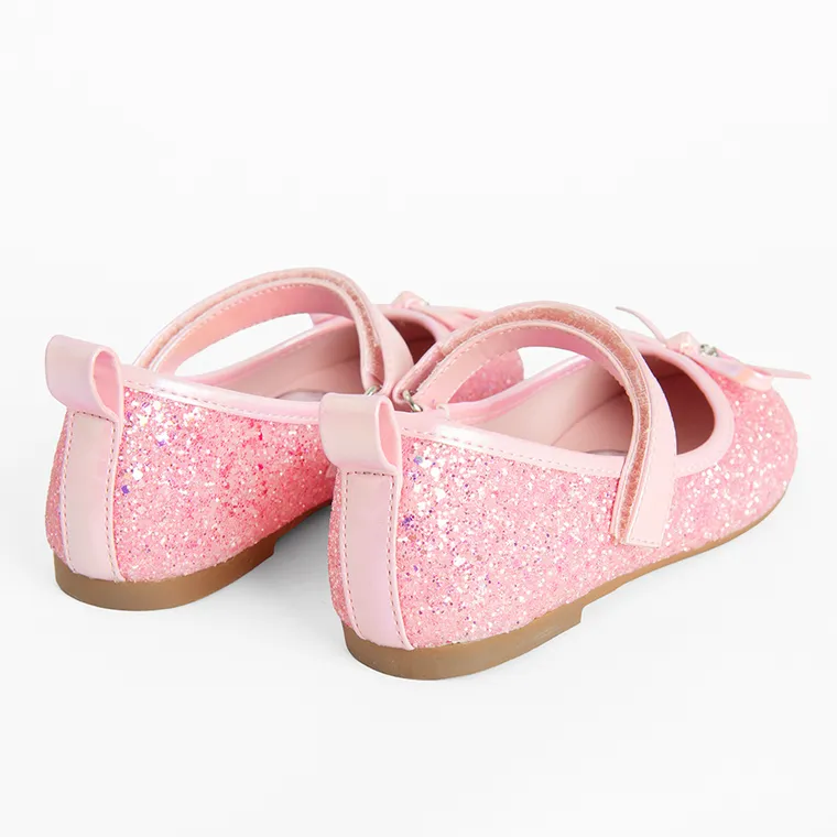 Cool Club, Balerini pentru fete, roz, imprimeu Barbie