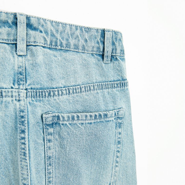 Cool Club, Blugi pentru baieti, loose fit, albastru