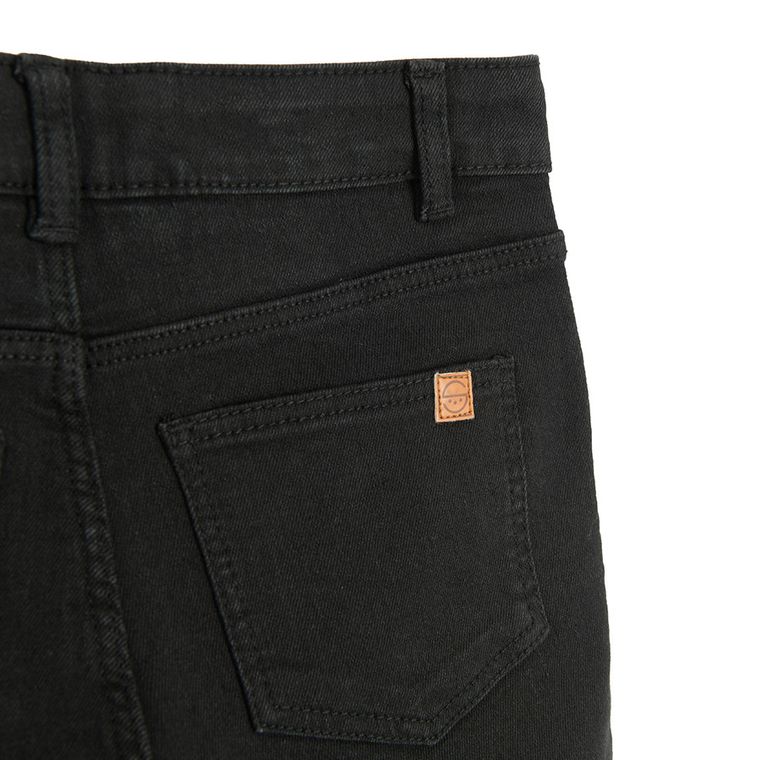 Cool Club, blugi pentru fete, cargo flare, negru