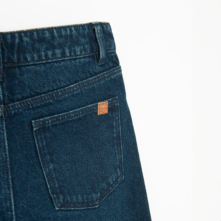 Cool Club, Blugi pentru fete, wide, albastru