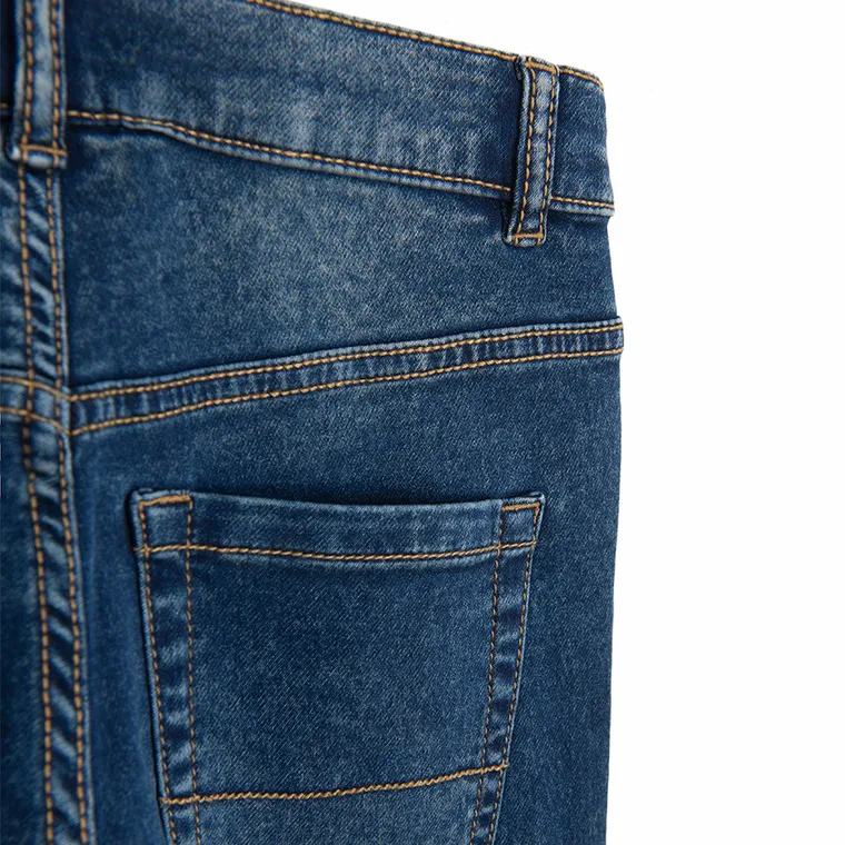 Cool Club, Blugi reglabili pentru baieti, croiala relax, albastru