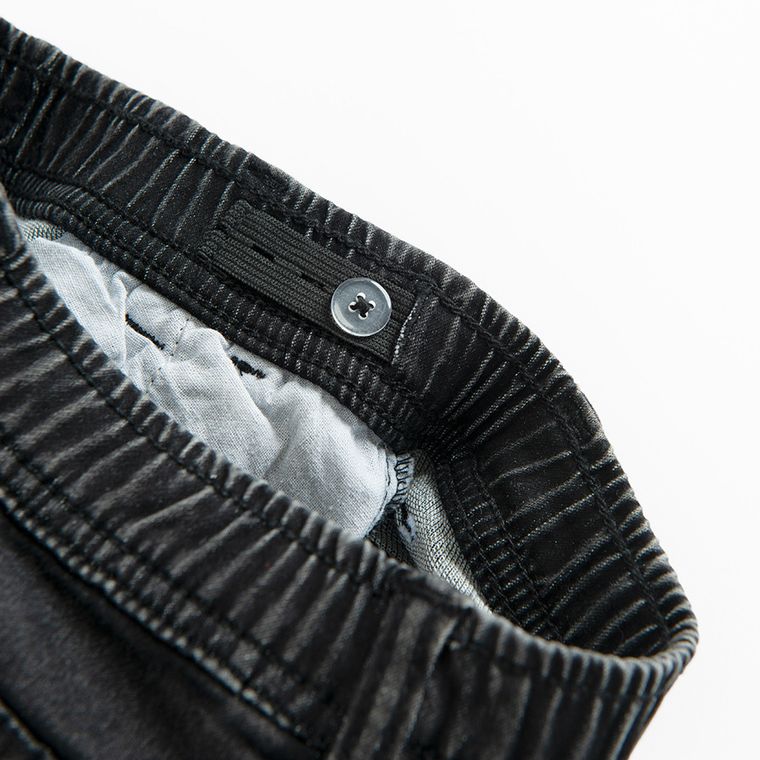 Cool Club, Blugi reglabili pentru baieti, jogger, negru