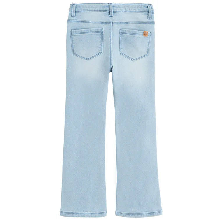 Cool Club, Blugi reglabili pentru fete, flare, albastru