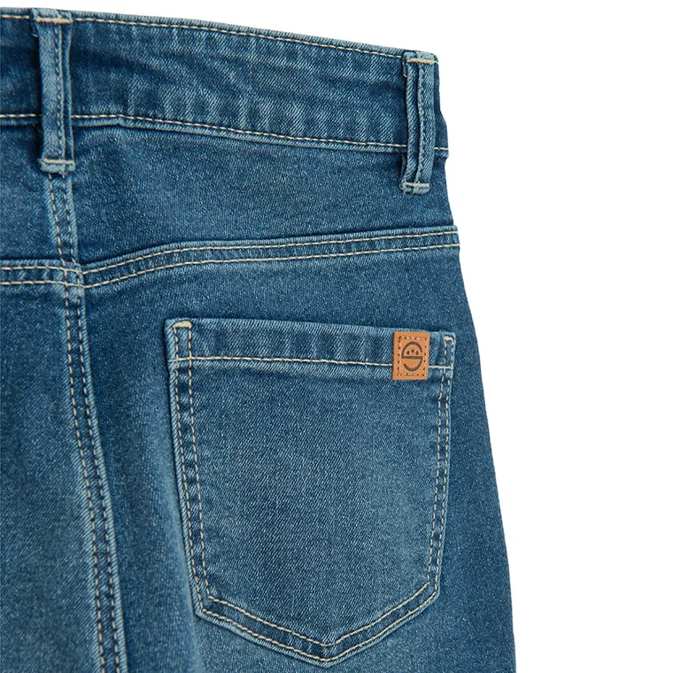 Cool Club, Blugi reglabili pentru fete, slim fit, albastru