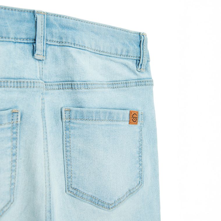 Cool Club, Blugi reglabili pentru fete, slim fit, albastru