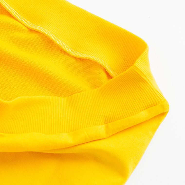 Cool Club, Bluza cu maneca lunga pentru baieti, galben, imprimeu SmileWorld