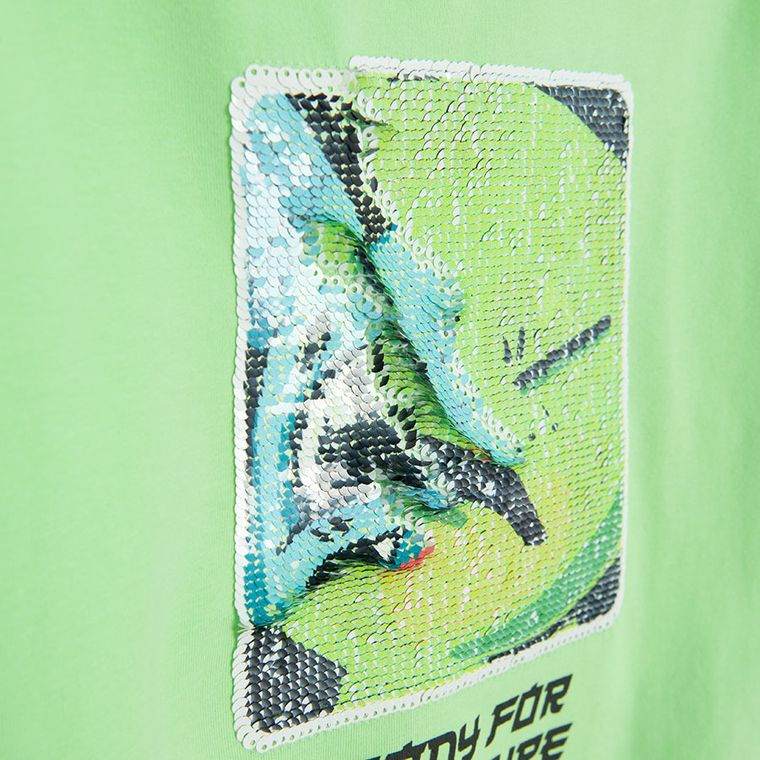 Cool Club, Bluza cu maneca lunga pentru baieti, verde
