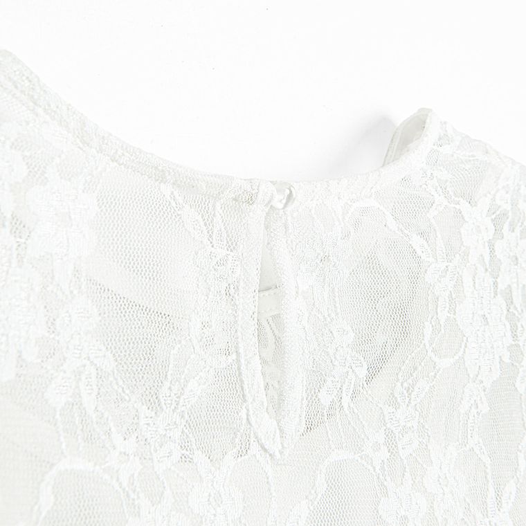 Cool Club, Bluza cu maneca scurta pentru fete, alb