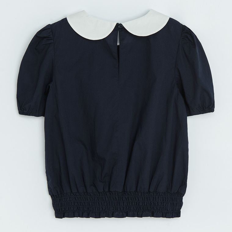 Cool Club, Bluza cu maneca scurta pentru fete, bleumarin