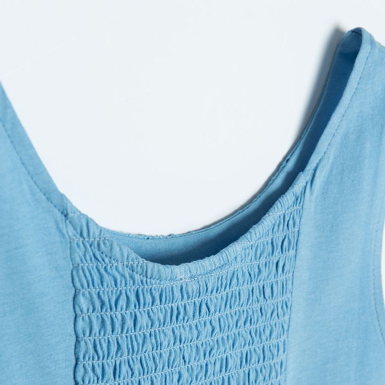 Cool Club, Bluza fara maneci pentru fete, albastru