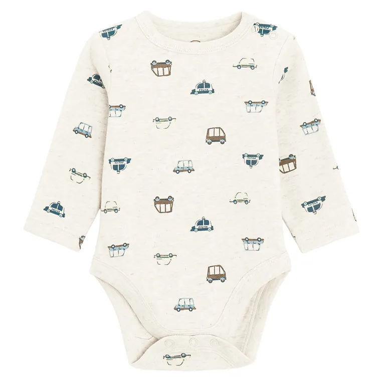 Cool Club, Body cu maneca lunga pentru baieti, mix, set, 3 buc.