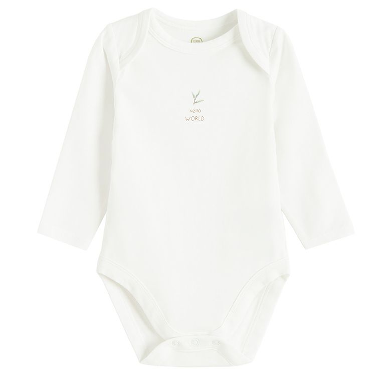 Cool Club, Body cu maneca lunga pentru baieti, mix, set, 3 buc.