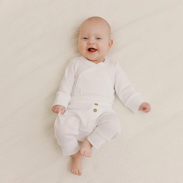 Cool Club, Body cu maneca lunga pentru bebelusi, bumbac organic, alb, set, 2 buc.