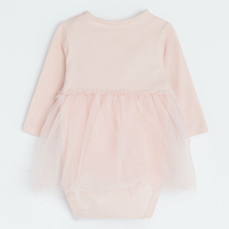 Cool Club, Body cu maneca lunga pentru fete, roz