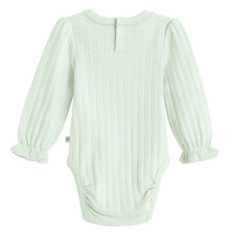 Cool Club, Body cu maneca lunga pentru fete, verde