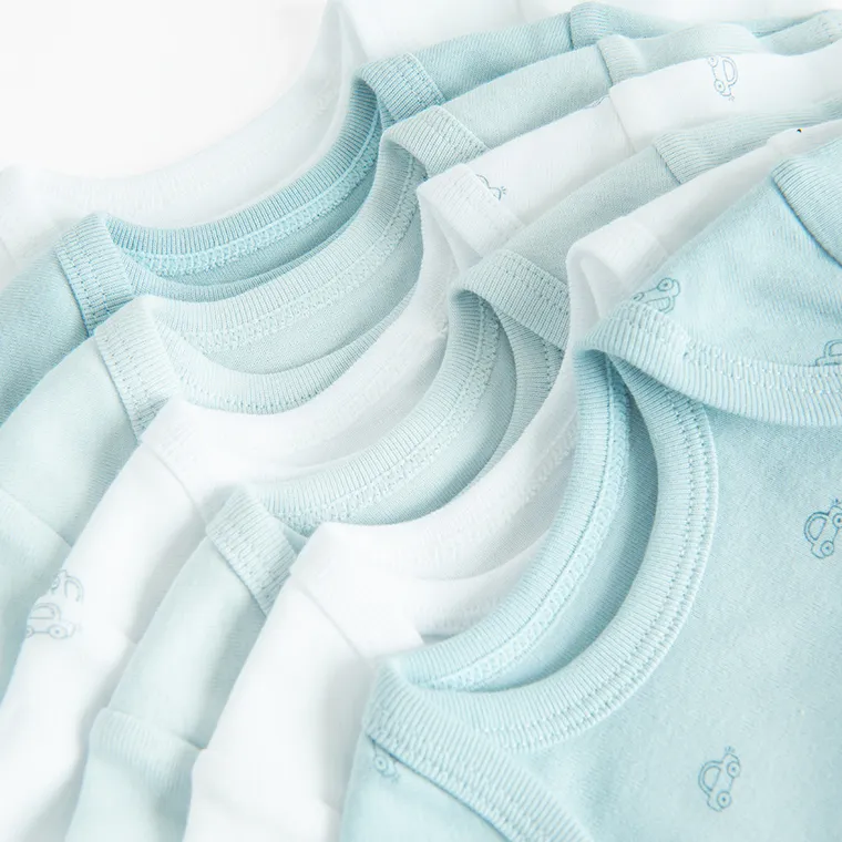 Cool Club, Body cu maneca scurta pentru baieti, mix, set, 7 buc.