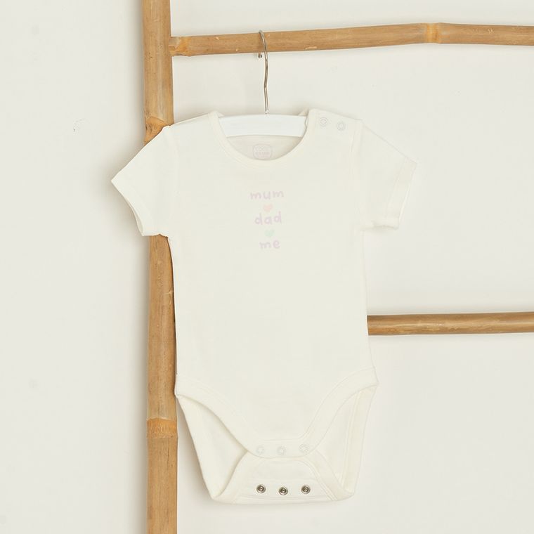 Cool Club, Body cu maneca scurta pentru fete, mix, set, 4 buc.