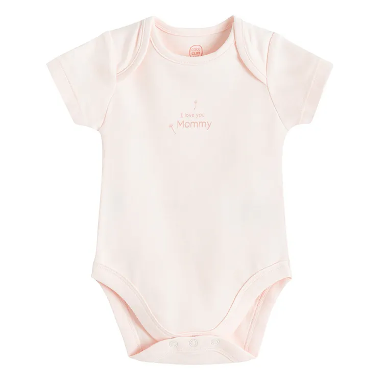 Cool Club, Body cu maneca scurta pentru fete, mix, set, 4 buc.