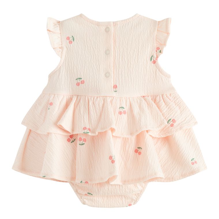 Cool Club, Body-rochie cu maneca scurta pentru fete, roz