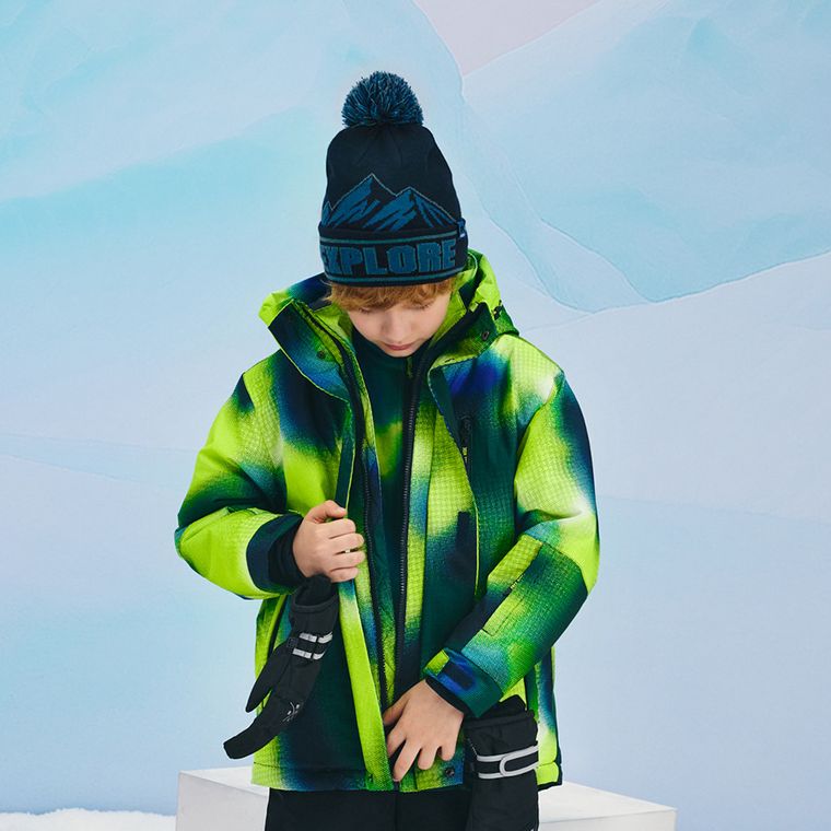 Cool Club, Caciula cu pompon pentru baieti, bleumarin