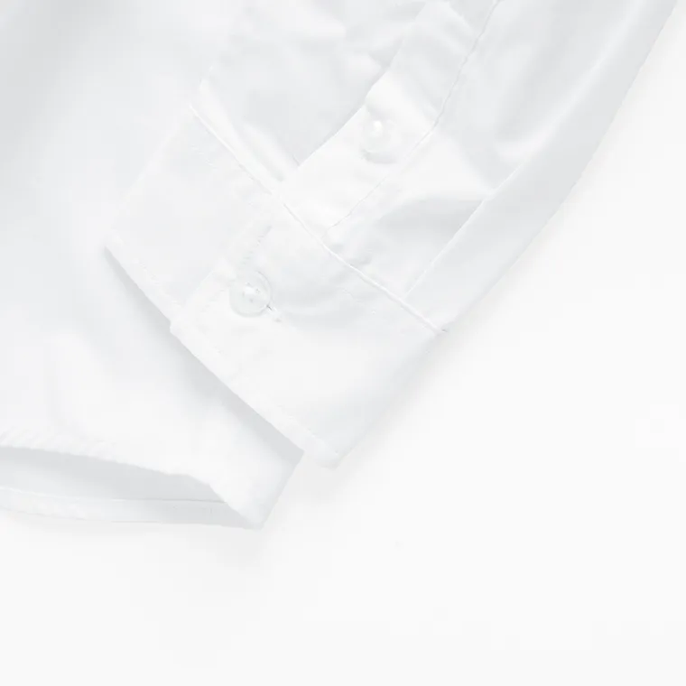 Cool Club, Camasa cu maneca lunga pentru baieti, alb