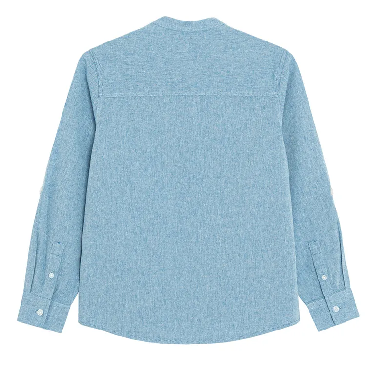 Cool Club, Camasa cu maneca lunga pentru baieti, albastru