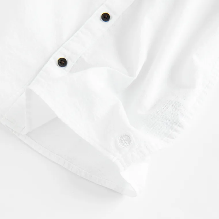 Cool Club, Camasa cu maneca scurta pentru baieti, regular, alb