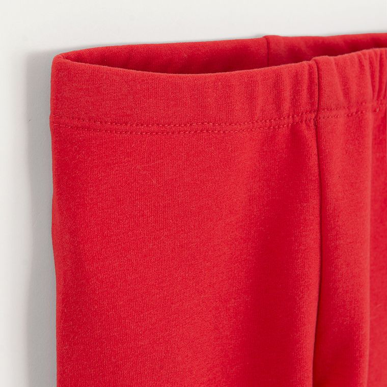 Cool Club, Colanti caldurosi pentru fete, rosu, imprimeu Minnie Mouse