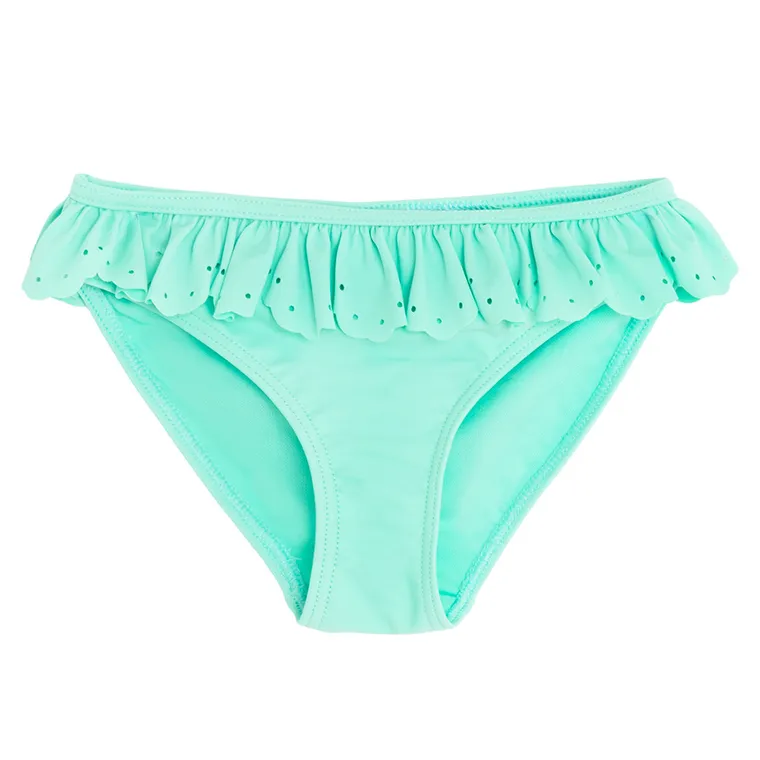 Cool Club, Costum de baie din doua piese pentru fete, UV 50, menta verde