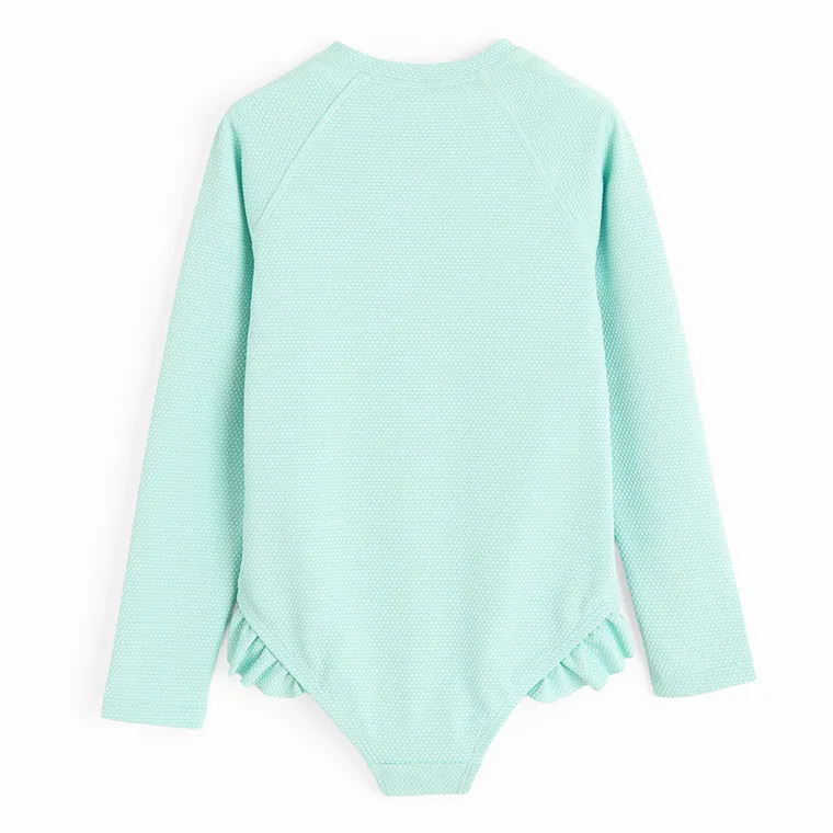 Cool Club, Costum de baie pentru fete, UV 50, turcoaz