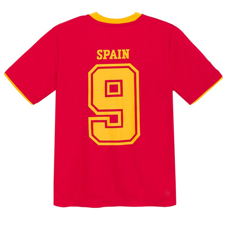 Cool Club, Fotbal set pentru baieti, Tricou, Pantaloni scurti, rosu-albastru