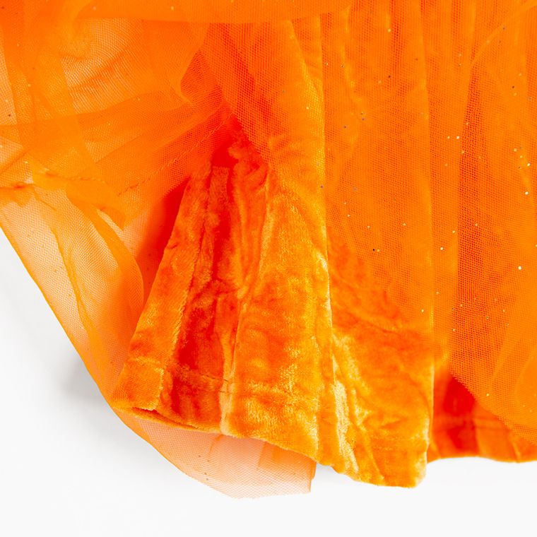 Cool Club, Fusta pentru fete, velur, portocaliu