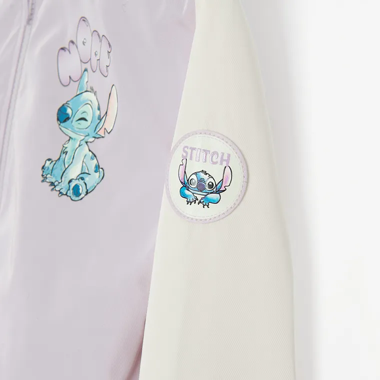 Cool Club, Geaca cu gluga pentru fete, mix, imprimeu Lilo si Stitch