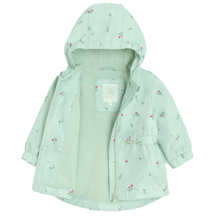 Cool Club, Geaca cu gluga pentru fete, verde