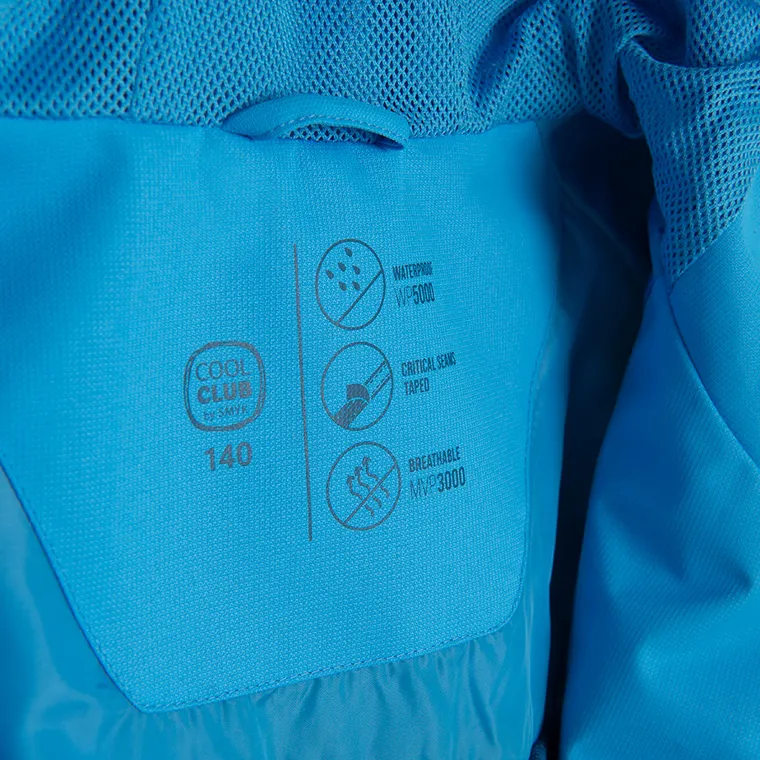 Cool Club, Geaca de ploaie cu gluga pentru baieti, albastru