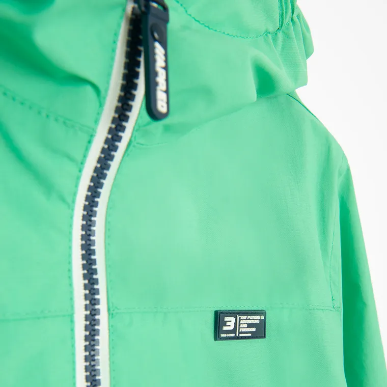 Cool Club, Geaca de ploaie cu gluga pentru baieti, verde