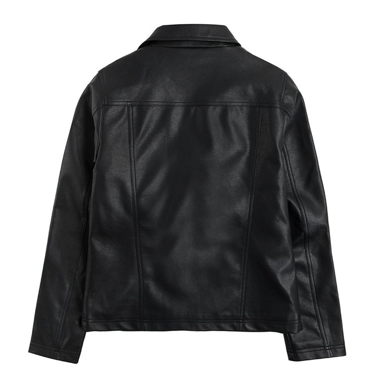 Cool Club, Geaca imitatie piele, neagra