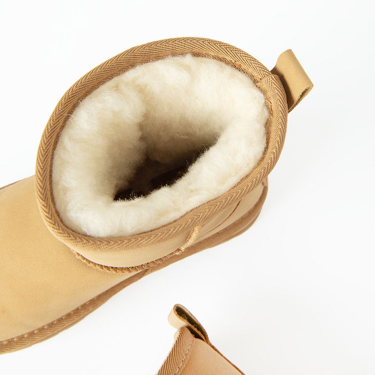 Cool Club, Ghete de iarna pentru fete, maro, calduroase