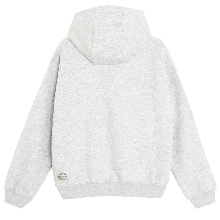 Cool Club, Hanorac cu gluga pentru baieti, calduros, oversize, gri