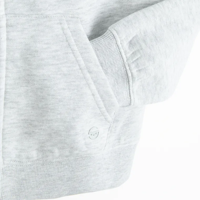 Cool Club, Hanorac cu gluga pentru baieti, cu fermoar, calduros, gri